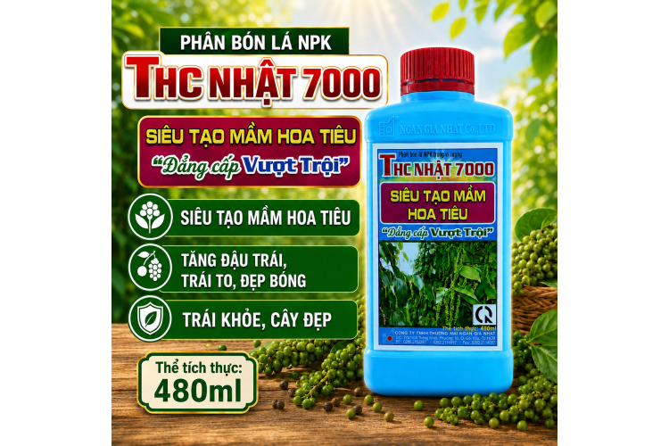 Phân bón lá  NPK THC NHẬT 7000 (NGN)