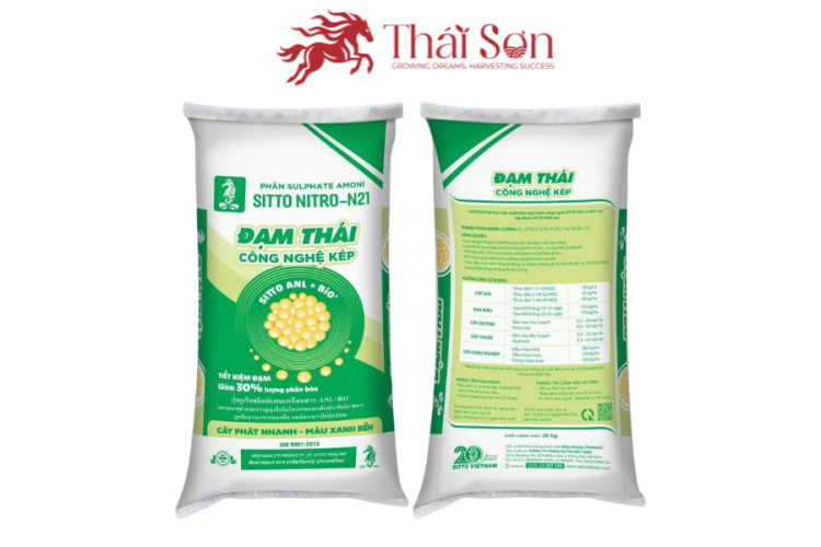 ĐẠM THÁI CÔNG NGHỆ KÉP SITTO NITRO-N21