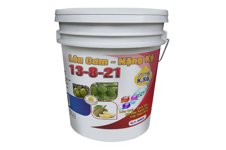 Phân bón NPK 13-8-21 Lên Cơm - Nặng Ký 