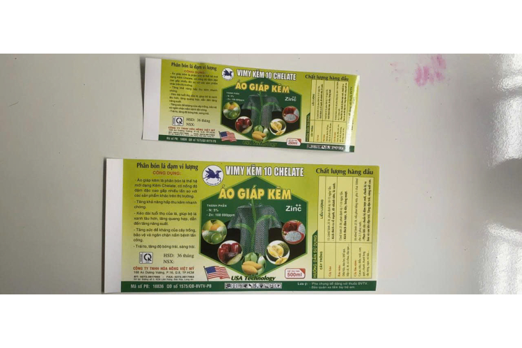 VIMY KẼM 10 CHELATE 250ml/500ml