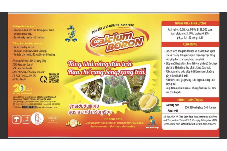 CALCIUM BORON 1L SITTO