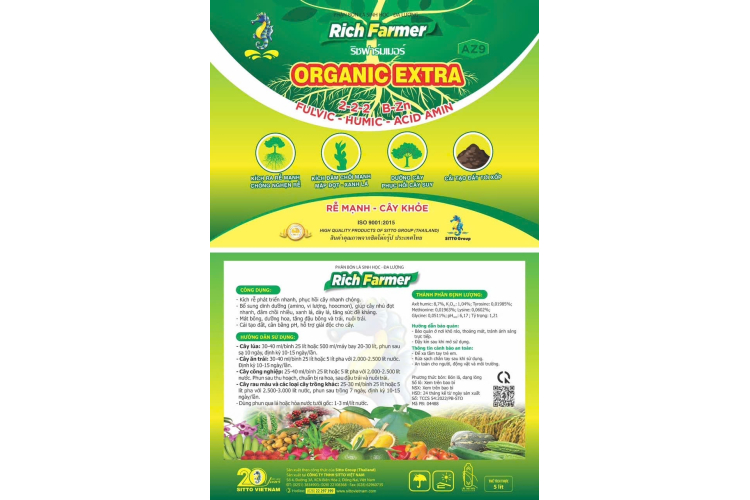 ORGANIC EXTRA ISO 5L SITTO